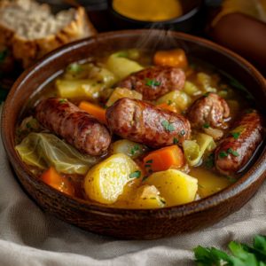 Potée de légumes saucisse